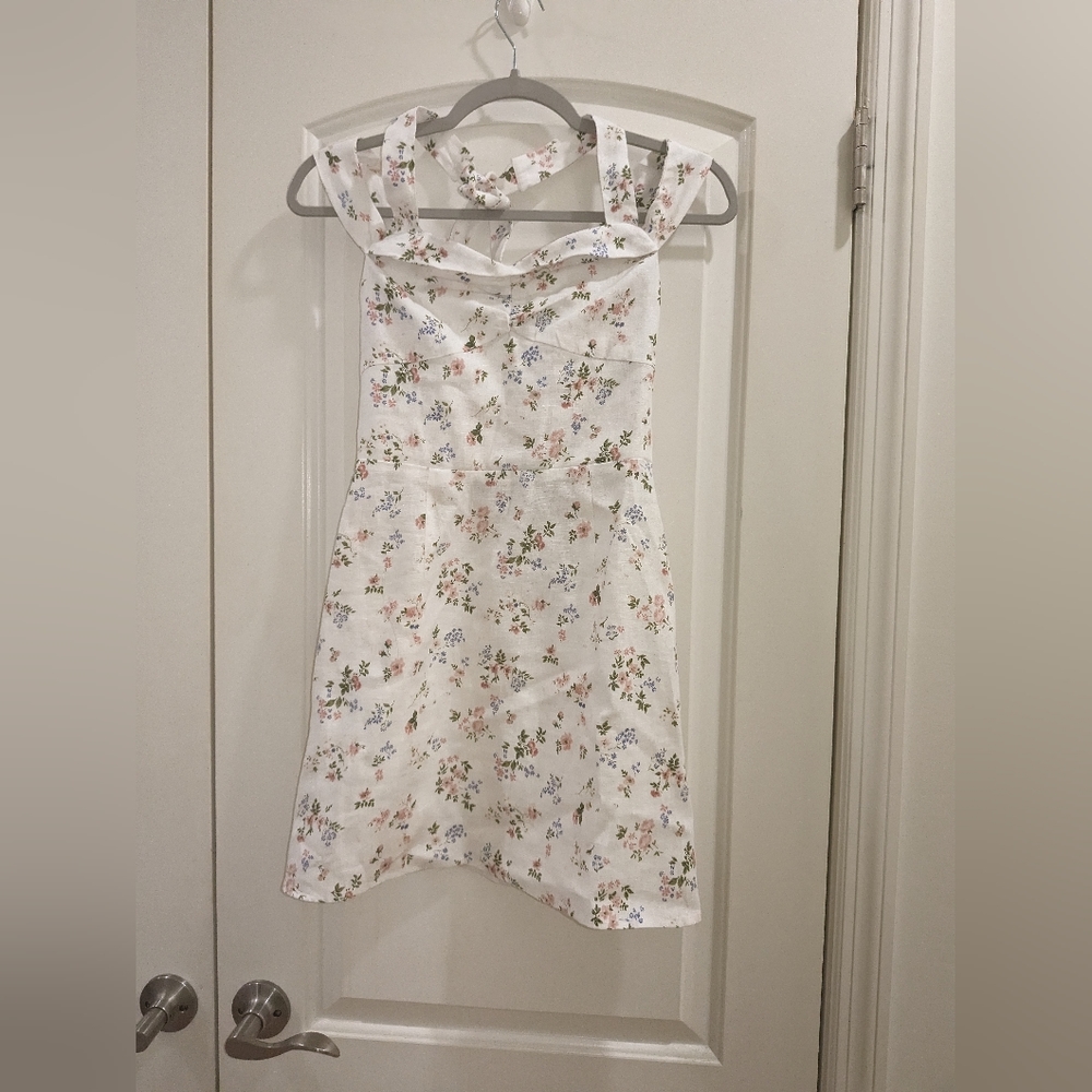 11. REFORMATION STANFORD LINEN DRESS - Picture 7 of 7